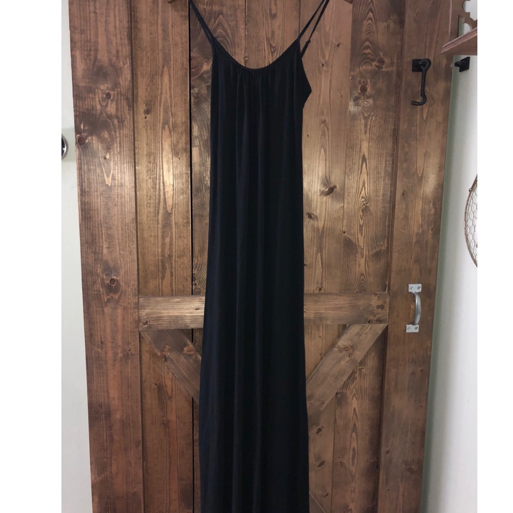 Express Maxi open back dress